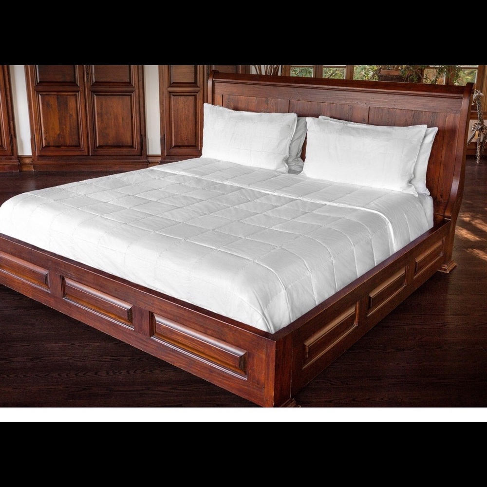 💯%  ALL NATURAL COTTON & SILK COMFORTER/DUVET